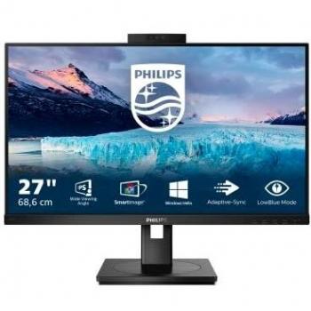 Monitor de oficina Philips 272S1MH - IPS, ajuste de altura, cámara web
