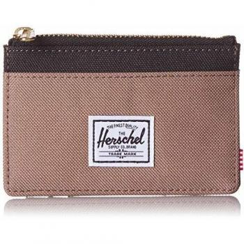 Herschel Oscar RFID - Tarjetero para Hombre Corteza de Pino, Color Negro. Talla única