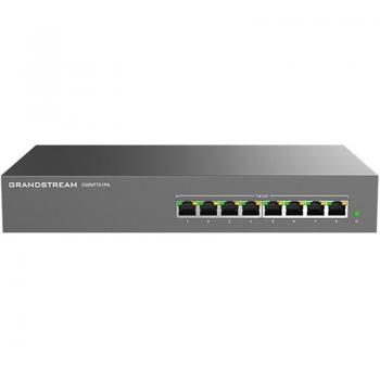 Grandstream GWN7701PA Unmanaged 8-Port Gigabit Ethernet Network Switch with 8 PoE Ports