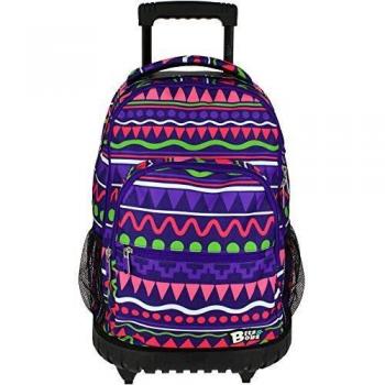Grafoplás 37502606. Mochila con Ruedas, Modelo Zigzag, bits Bobs, 52x37x25cm.