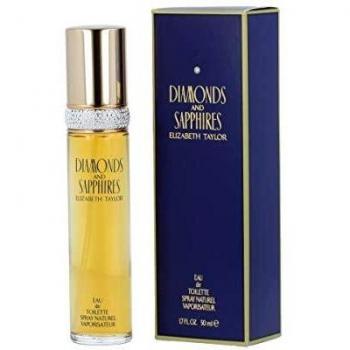 Elizabeth Taylor Diamonds & Sapphires Women's Eau de Toilette Spray 50ml