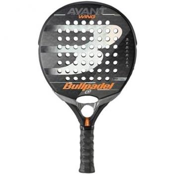 Bullpadel Wing Avant M (Pala) - Pala de pádel, tecnología de carbono, núcleo de goma EVA, diseño aerodinámico, control y potencia equilibrados, superficie rugosa para mayor efecto en los golpes