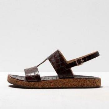 Neosens Sandalias S3213F FANTASY ALLIGATOR WAX BROWN / TARDANA para Mujer