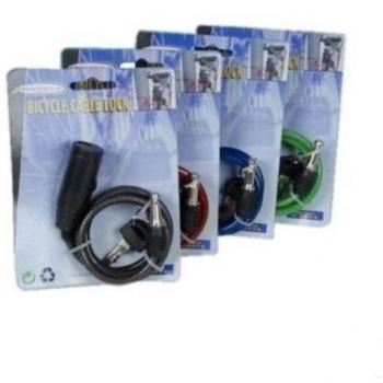 Bicicleta Candado de cable 6 mm - 900 mm