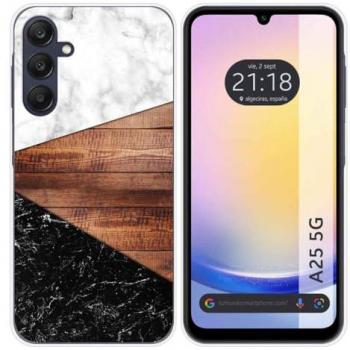 Funda de Silicona para Samsung Galaxy A25 5G Diseño Mármol 11 con Dibujos