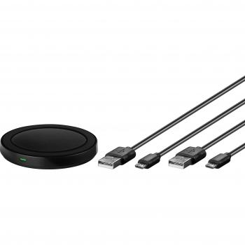 Goobay - Slim Cargador inalámbrico, Pad - negro