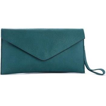 BHBS Bolso para Dama tipo Sobre de Mano en Imitación Piel con Correa para Hombro Larga