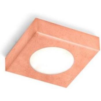 Foco Downlight Click Cobre 1 bombilla 3cm - Foco para montaje en superficie, acabado de hoja de cobre, 1x GX53