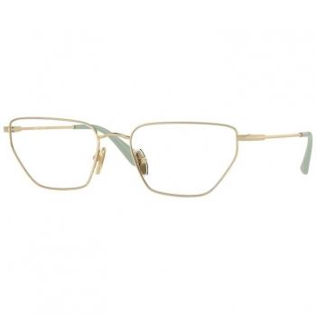 Vogue Eyewear VO4317 848 Women’s Geometric Gold Frame with Blue Light Block Option