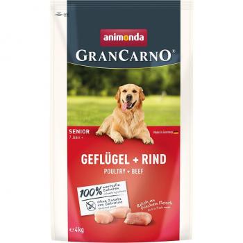 Animonda GranCarno Senior Aves y Vaca - 4 kg