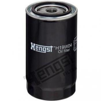 Filtro de aceite HENGST FILTER H19W04 - Tipo: Filtro de aceite, Compatibilidad: Vehículos específicos, Alta eficiencia en filtración, Material duradero, Diseño optimizado para flujo de aceite