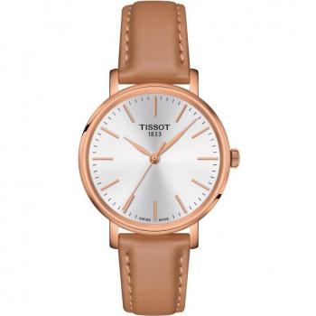 Reloj Tissot Everytime Lady T1432103601100 de Piel Rosa