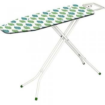 Tabla de planchar Gimi Roy, 122 x 38 cm, altura regulable, acero, con soporte para plancha
