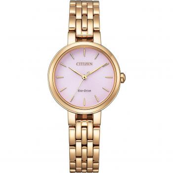 Citizen EM0993-82X Eco-Drive Women's Watch with Stainless Steel Bracelet and Sapphire Glass