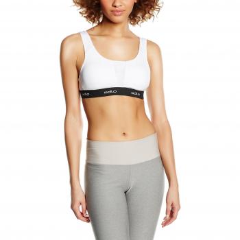 Odlo Sports Bra Padded Medium Verde blanco Talla:large