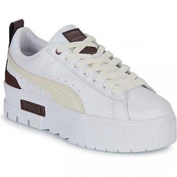 Zapatillas deportivas Puma Mayze Luxe para mujer, modelo 383995-03, color beig, talla 40