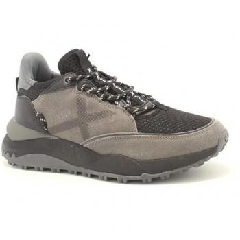 Zapatilla Casual Hombre Munich Doro 51 Negra y Gris
