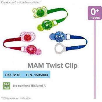 Mam Clip Twist Para Chupetes