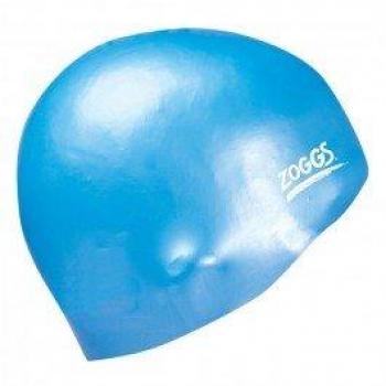 Gorro de natación Zoggs Easy-Fit silicona azul claro