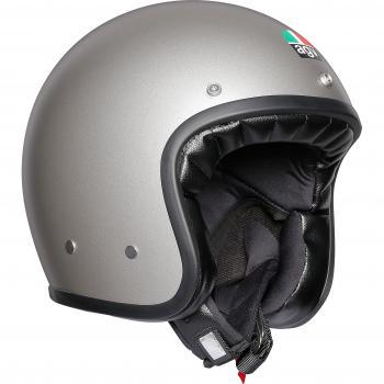 AGV X70 Llanura Mate Gris Motocicleta Casco