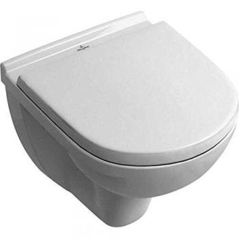 Inodoro Colgante Villeroy & Boch O.novo Compact 360x490mm DirectFlush Sin Espuma CeramicPlus Blanco