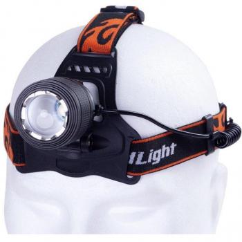 Luz Frontal Aouita 3W XPE Blanco/Azul Aluminio/ABS