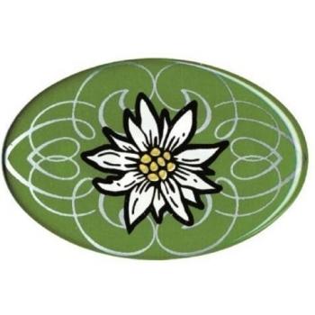 3D-EPOXY - adhesivo Flor EDELWEISS nuevo Gr, aprox 3-4cm