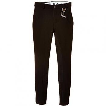 USG United Sportproducts Reithose Melanie - Pantalones de hípica para niña, color negro, talla UK: Size 116