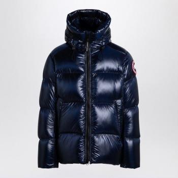 Canada Goose Men's Crofton Puffer Jacket, Blue, Size Medium
