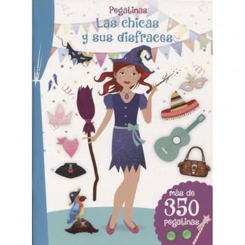 Pegatinas. Las chicas y sus disfraces - VARIOS AUTORES