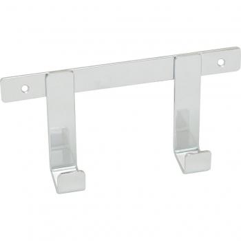 Percha doble de baño para atornillar Dubai 938 HOTEL Cromo