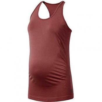 Reebok Y Seamless Maternity Tank Camiseta Sin Mangas, Mujer, Rose Dust, XS