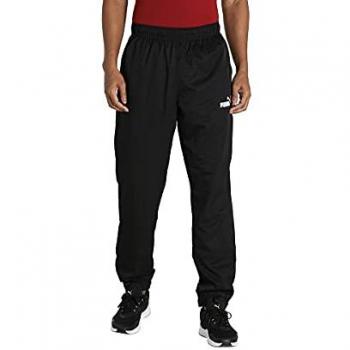 Puma Men's Black Woven Jogging Pants L