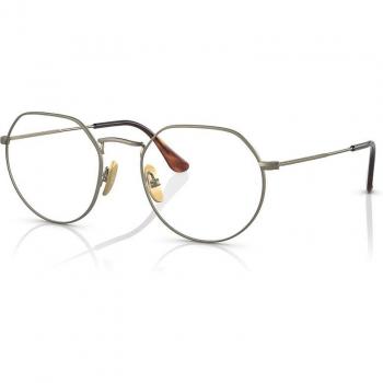Ray-Ban RX8165V 1222 Unisex Geometric Gold Eyeglasses