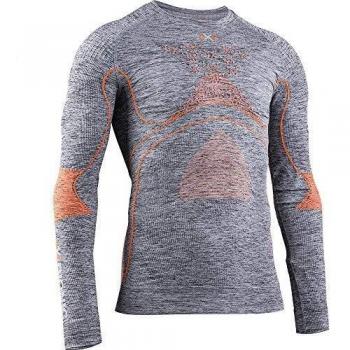 X-Bionic Camiseta Ml C/Redndo E Accumulator 4.0 Melange Hombre Gris
