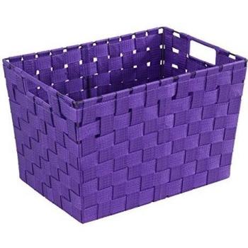 Wenko Adria Cesta M, Polipropileno, Lila, 25.5x35x22 cm