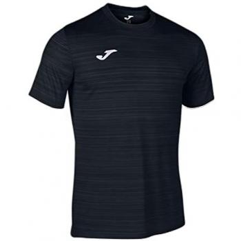 Camiseta de fútbol manga corta Joma Grafity III hombre negra