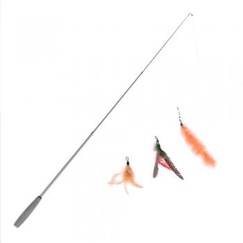 Caña de pesca 3 en 1 para gatos