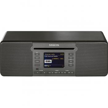 Sangean DDR66BT DDR-66 BT - Radio Internet con Dab+ con Bluetooth, Negro