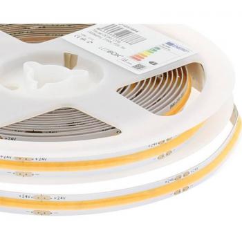 Tira LED Monocolor COB DC24V 5m (320LED/m) 60W IP20 Blanco Cálido 2700K