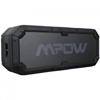 20W Altavoz Bluetooth 4.0 con Conductor Dual Estéreo,Mpow Armor Altavoces Inalámbricos Manos Libres IPX5 Impermeable,Salida USB 5V/2A,Betaría de 5200mAh, con Unos Graves Potentes y Reproducción Constante de 22 Horas