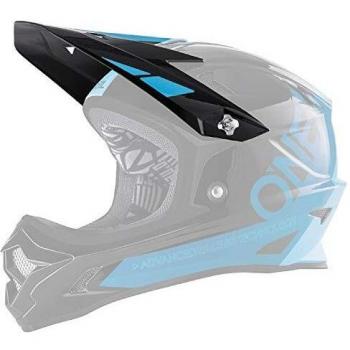 O'Neal Ersatz Visier Backflip RL2 Bungarra Helm Schirm Ersatzteil Mountain Bike Downhill Fahrrad, 0500-9, Farbe Blau