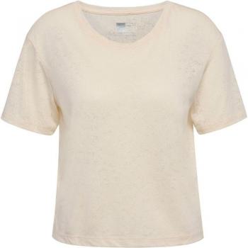 Camiseta de Manga Corta Beige Hummel MT Light Burnout para Mujer