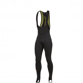 Spiuk Elite Plus Culote Largo C/T, Hombre, Negro/Amarillo, XL