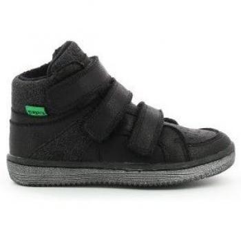 Zapatillas para Bebés Kickers Lohan Negras Brillantes EU 23