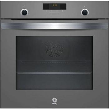 Balay 3HB5158A2 - Horno, Multifunción, A, Encastrable, 60 cm, 71 l, 7 F, Aqualisis, Ap. Abatible, Cristal