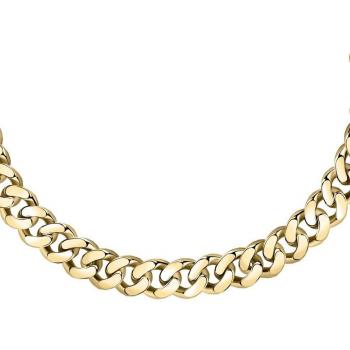 Collar Chiara Ferragni Chain J19AUW07 - Elegante collar de latón dorado con diseño exclusivo de Chiara Ferragni