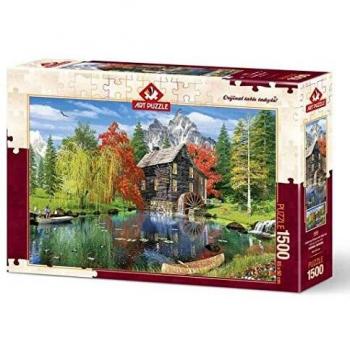 Puzzle Art Pescando en el Molino - 1500 Piezas