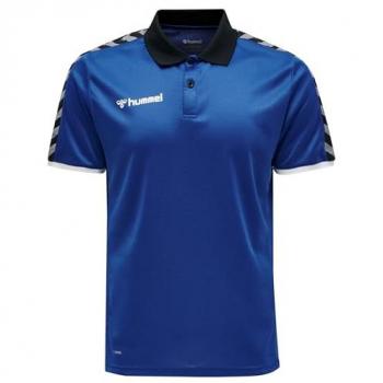 Polo Hummel hmlAUTHENTIC Functional de Manga Corta Color: True Blue, Talla: M