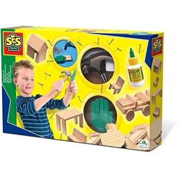 SES Set de carpintería para niños, Multicolor